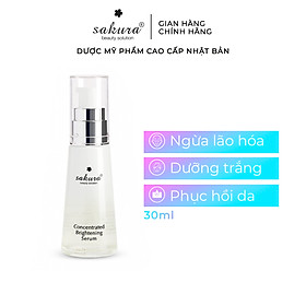 Tinh Chất Dưỡng Trắng Da Sakura Concentrated Brightening Serum (30ml)