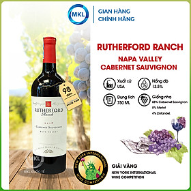 Rượu Vang Đỏ Rutherford Ranch Napa Valley Cabernet Sauvignon 750ml 13.5% - Mỹ - Hàng Chính Hãng