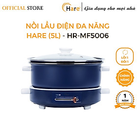 Nồi lẩu điện đa năng HR-MF5006 (5L) -hàng chính hãng thương hiệu Hare- bảo hành 12 tháng