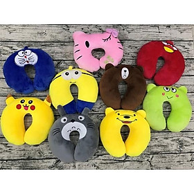 Mua BIG SALE Gối kê cổ nhiều màu gối chữ U totoro văn phòng