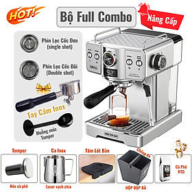 Mua Máy pha cà phê espresso CF05 PRO chuyên nghiệp toàn diện DIY  giảm áp tự động an toàn nâng cấp  Hàng Chính Hãng