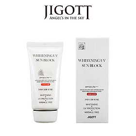 Kem Chống Nắng Dưỡng Trắng - Whitening UV Sun Block JIGOTT SPF 50+/PA+++