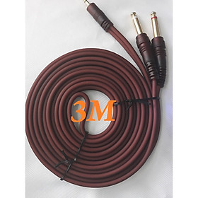 Mua CÁP 215 1 ĐẦU 3.5 RA 2 ĐẦU 6 LI DÀI 3 MÉT