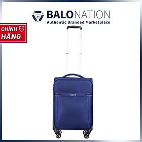 Vali Kéo Vải Du Lịch SAKOS STARLINE 6 - Size M (24inch)/ Ký Gửi (Trung) - Khóa TSA - Chống Thấm, Trượt Nước - Xanh