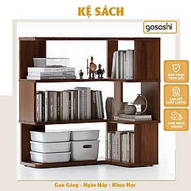 Mua Kệ Sách Trang Trí Góc Tường Hình Chữ L Nhiều Tầng Đa Năng Chất Liệu Gỗ MDF Phủ Melamin Cao Cấp Phong Cách Và Màu Sắc Hiện Đại Dễ Dàng Lắp Đặt