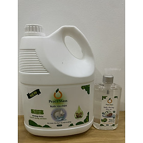 Combo Sản Phẩm Gốc Thực Vật RCB1 Peace Mass - Nước Rửa Chén 3.6l + Nước Rửa Tay 340ml (Thuộc nhóm Sản phẩm Lành tính /Sinh học)