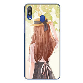 Ốp lưng điện thoại Samsung Galaxy M20 hình Phía Sua Một Cô Gái
