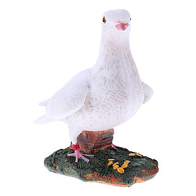 Animal garden sculptures resin doves home crafts ornaments artificial dove restaurant decoration crafts hotel decor