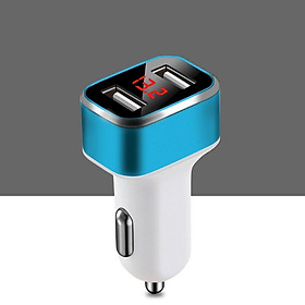 Tẩu chuyển USB, sạc điện thoại thông minh trên ô tô - màu ngẫu nhiên