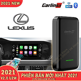 Carlinkit 2.0 U2W Plus 2021 - Apple Carplay không dây cho xe Lexus màn hình nguyên bản