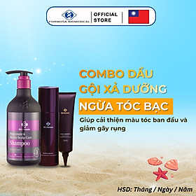 Combo Dầu Gội Xả Dưỡng Ngăn ngừa lão hóa tóc/da đầu Dr's Formula