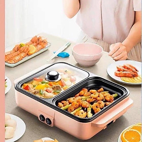 Mua Nồi Lẩu Nướng Mini Hàn Quốc  Bếp Lẩu Nướng Đa Năng Cao Cấp  lỗi 1 đổi 1