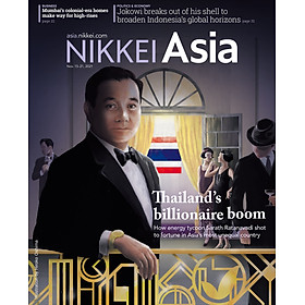 [Download Sách] Nikkei Asian Review: Nikkei Asia - 2021: THAILAND'S BILLIONAIRE BOOM - 45.21 tạp chí kinh tế nước ngoài, nhập khẩu từ Singapore