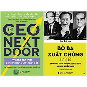 Combo 2 Cuốn: Bộ Ba Xuất Chúng Hàn Quốc + Kỹ Năng Cần Thiết Để Trở Thành CEO Thành Đạt (The Ceo Next Door)