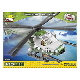 Đồ chơi lắp ráp trực thăng chiến đấu Cobi 2362