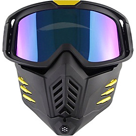 Fun Motorcycle Mask Men Women Ski Snowboard Goggles Winter Off-road Riding Glasses