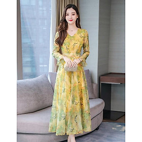 Đầm Xòe Hương Đồng Nội DV146