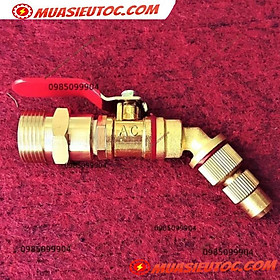 Mua Béc vòi xịt rửa vệ sinh bảo dưỡng máy lạnh điều hoà Cong - Có chỉnh tia - Loại ngắn