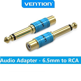 Đầu chuyển Audio 6.5mm Male to RCA Female Vention VDD-C03 - Hàng chính hãng