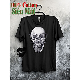 Áo Phông Nam Cotton 100% In Hình 3D Cao Cấp Có Big Size - Áo Thun Nam Ngắn Tay Chất Mát Mùa Hè SZone PM54