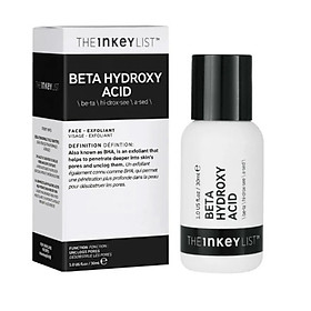 Tinh chất tẩy da chết The INKEY List BHA Beta Hydroxy Acid Exfoliant 30ml