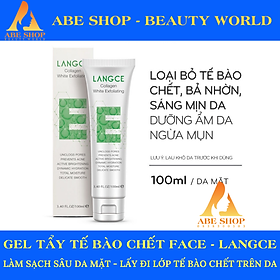 TẨY TẾ BÀO CHẾT COLLAGEN TRẮNG DA LANGCE - LANGCE COLLAGEN WHITE EXFOLIATING 100ML