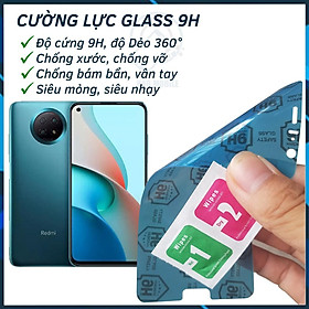 Dán cường lực dẻo nano dành cho Xiaomi Redmi Note 9 5G