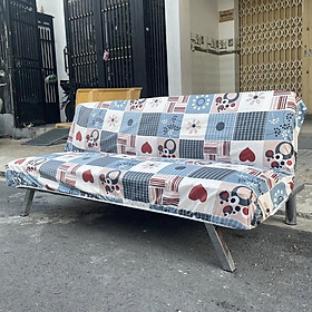 Mua Vải Bọc Ghế Sofa Bed Sofa Giường Hoạ Tiết Đơn Giản