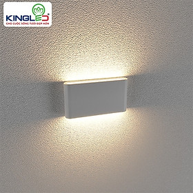 ĐÈN LED GẮN TƯỜNG NGOÀI TRỜI 12W LWA8011-M KINGLED