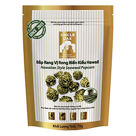 Bắp Rang Uncle Jax Vị Rong Biển Kiểu Hawaii 70g