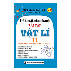 Kỹ Thuật Giải Nhanh Bài Tập Vật Lí 11