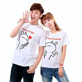 Áo Thun cặp Nam-Nữ in HÌNH ICON FACEBOOK cực dễ thương , thích hợp cho các cặp đôi trẻ trung, năng động, cho các nhóm bạn đi đêm, đi phượt, bão, nhìn đã mắt, bao ngầu, bao chất! - S