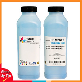 Mực Chai màu xanh - Dùng cho máy HP CP 1025/1518/M252/M452/M477
