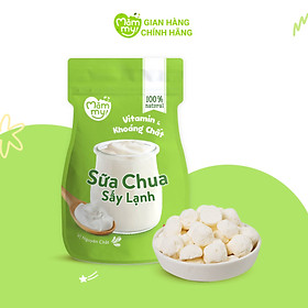 Sữa chua sấy lạnh Mămmy 5 vị: Tổ yến, Táo, Dâu, Chuối và Nguyên bản, chống hóc, bổ sung vitamin cho bé từ 6 tháng tuổi