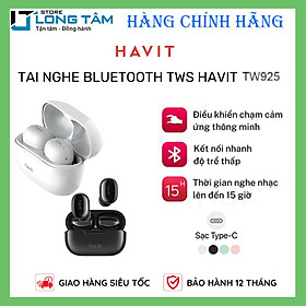 Tai nghe Bluetooth hiệu Havit model TW925 - hàng chính hãng - giá rẻ 
