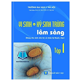 Hình ảnh Sách - Vi sinh ký sinh trùng lâm sàng tập 1 (Y)