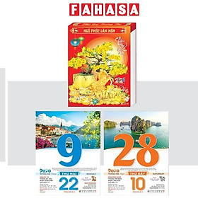 Lịch Bloc Đại 2026 - Chủ Đề Cảnh Đẹp Bốn Mùa - Văn Lang VL12B