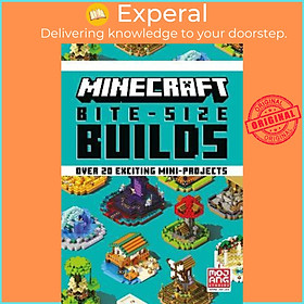 Sách - Minecraft Bite-Size Builds by Mojang AB (UK edition, hardcover)