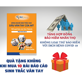 Sinh Trắc Vân Tay Gen Talents – Module Khám Phá Tính Cách Và Hành Vi