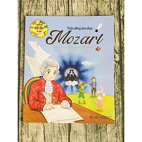 Hình ảnh  Sách Những Bộ Óc Vĩ Đại Thần Đồng Âm Nhạc Mozart