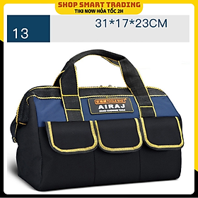 Mua Túi đựng dụng cụ đa chức năng Túi thợ điện bằng vải Oxford  Túi đựng đồ chuyên nghiệp chống rơi chống nước đa túi Dụng cụ thợ điện