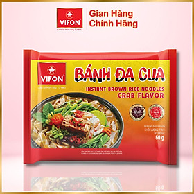 Thùng 30 Bánh Đa Cua VIFON 60g Gói