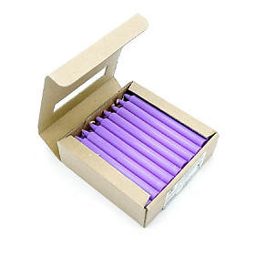 Hộp 30 cây nến taper Quang Minh Candle FTRAMART NQM3049 cao 11cm (Tím)