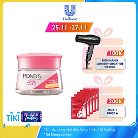 Kem Dưỡng Da Trắng Hồng Rạng Rỡ Pond's White Beauty Ban Ngày (50g)