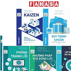 Sách - Bộ Sách Công Cụ Tinh Gọn Trong Y Tế (Bộ 5 Cuốn)