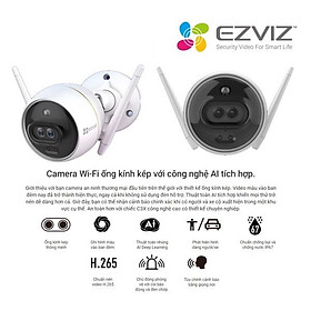Mua Camera Ezviz IP Wifi Ngoài Trời  C3X Bản Mắt Kép Có Màu Ban Đêm Full HD 1080P  - Hàng Chính Hãng