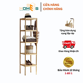 Kệ tab đầu giường Behomes 5 tầng, decor phòng ngủ