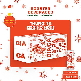 Bia thủ công | Rooster Beers Thùng 12 Lon Dzô Hô Hô x 330ml