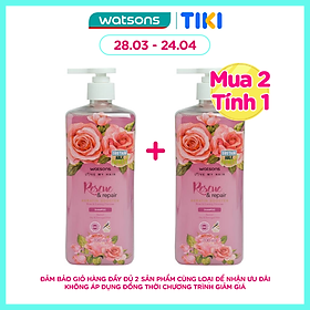 Dầu Gội Watsons Rose Evening Primrose Shampoo 700ml