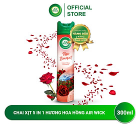 Chai xịt phòng thơm lâu 5 trong 1 AIRWICK, Anh Quốc, khử mùi và lan tỏa hương thơm ngay tức thì, hương thiên nhiên 300ml